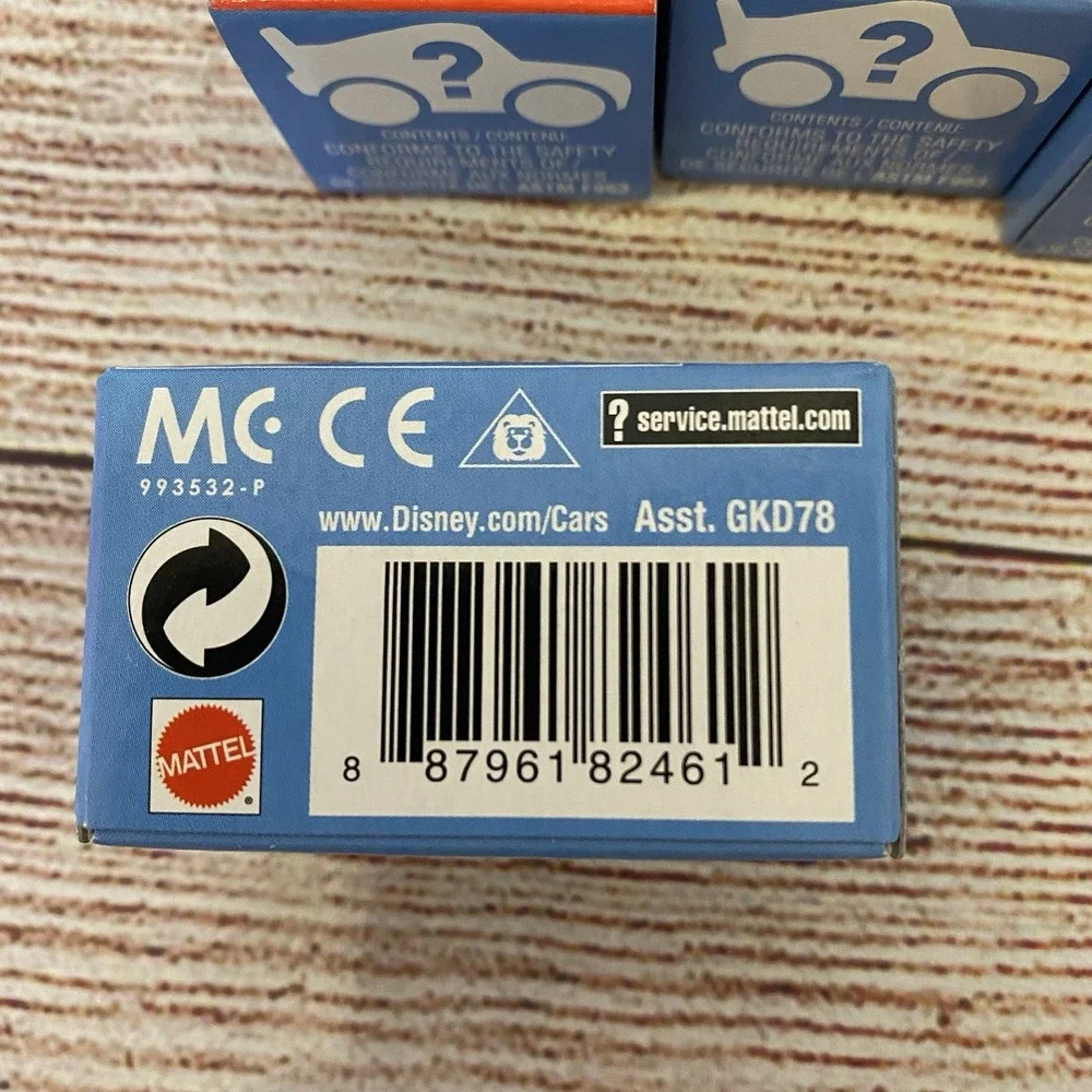 Disney Cars Metal Mini Racers LOT of 4 Blind Box - NEW IN BOX